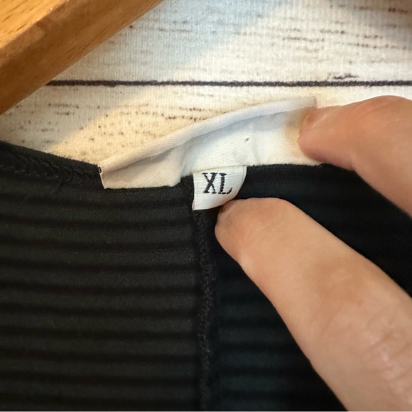 Bryn Walker Stripe Sleeveless Dress Wrap Dress - Picture 4 of 8